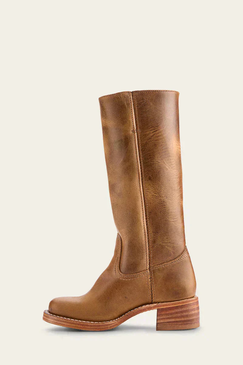 Women's Boots with Closed Toe Design and Block Heel