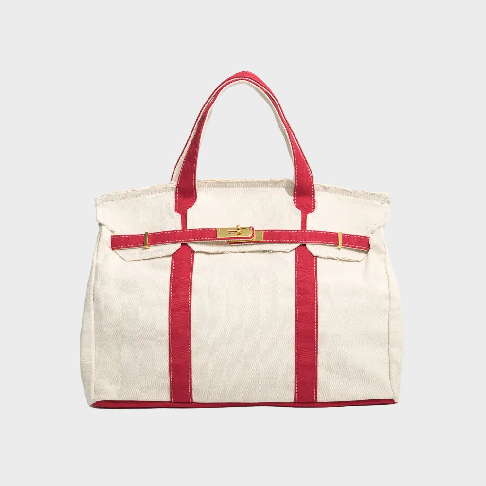 Sac fourre-tout pour femmes avec propriétés déperlantes et poignées renforcées