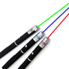 Pointeur laser métallique haute performance avec options de lumière rouge, verte et bleu-violet