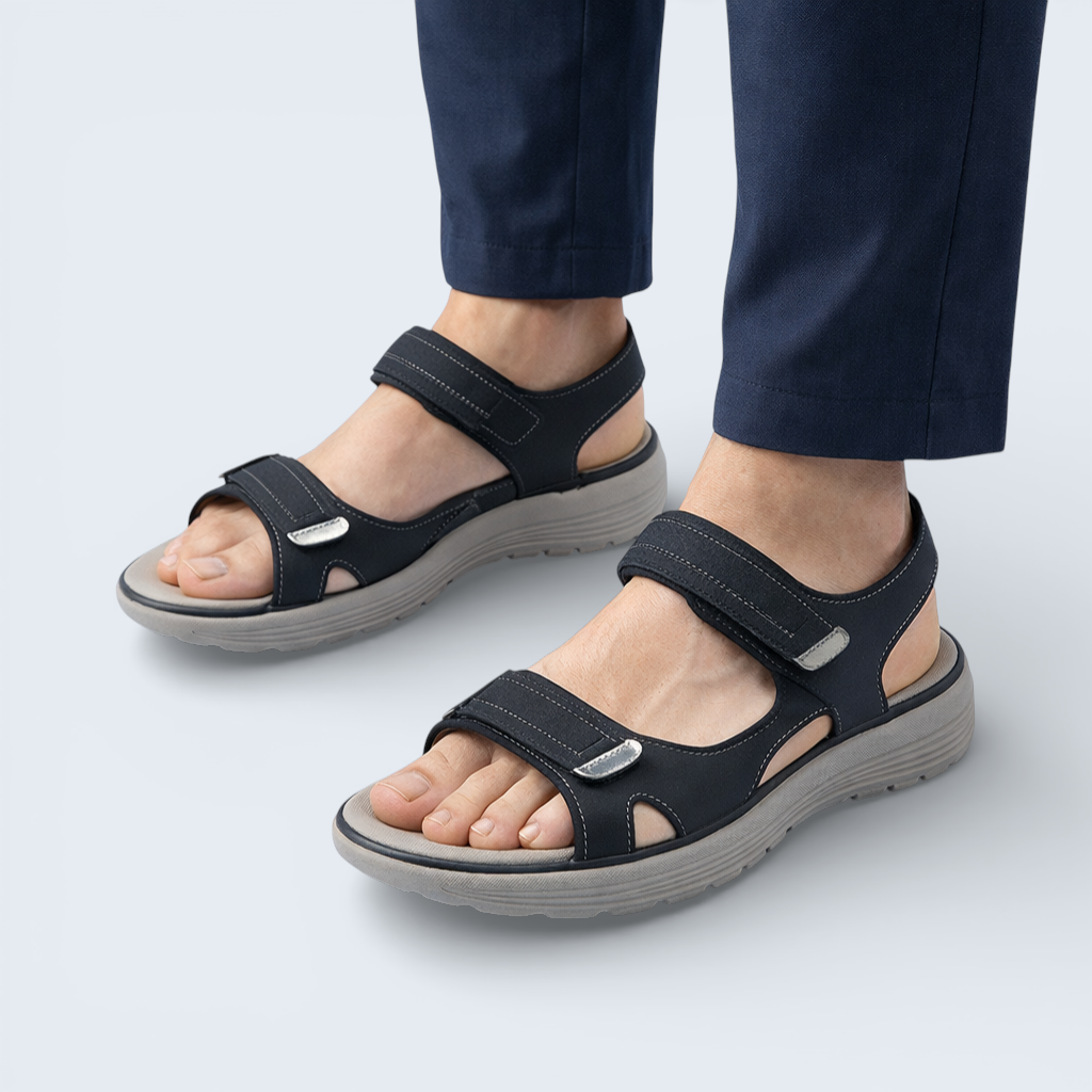 B&B Orthopaedic Style Walking Sandals – Adjustable Comfort Fit