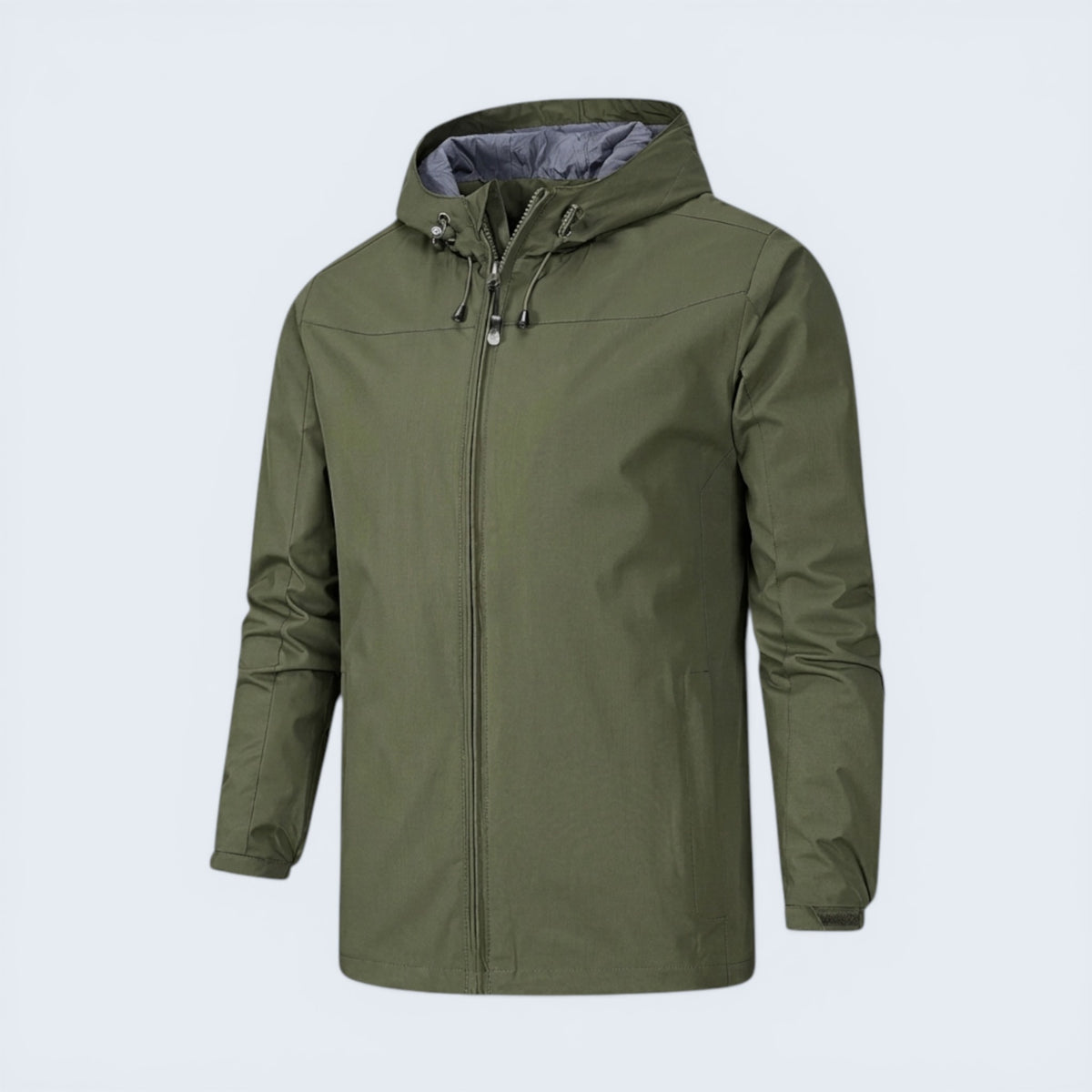 Veste de pluie pour hommes – Design léger et respirant pour la marche en extérieur
