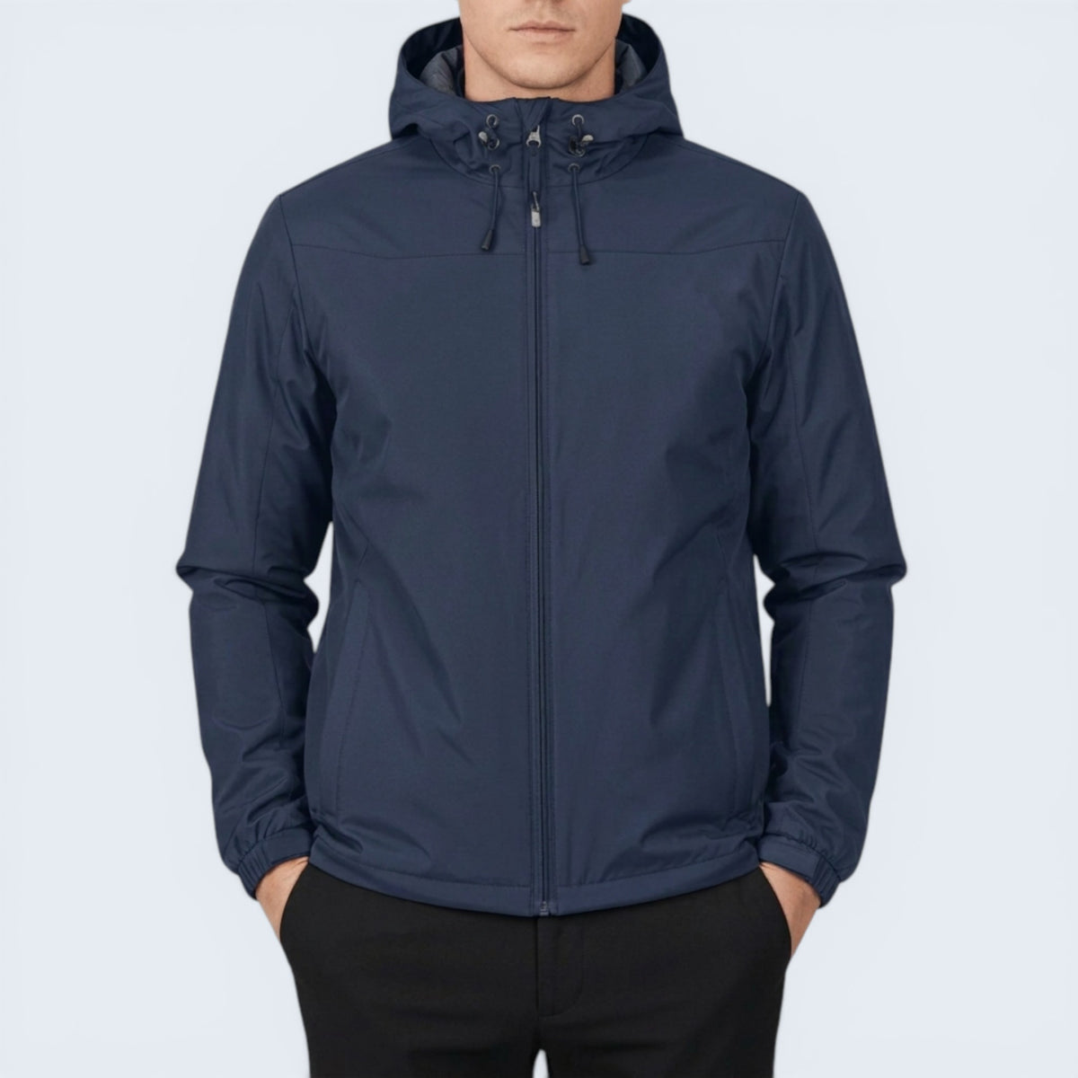 Veste de pluie pour hommes – Design léger et respirant pour la marche en extérieur
