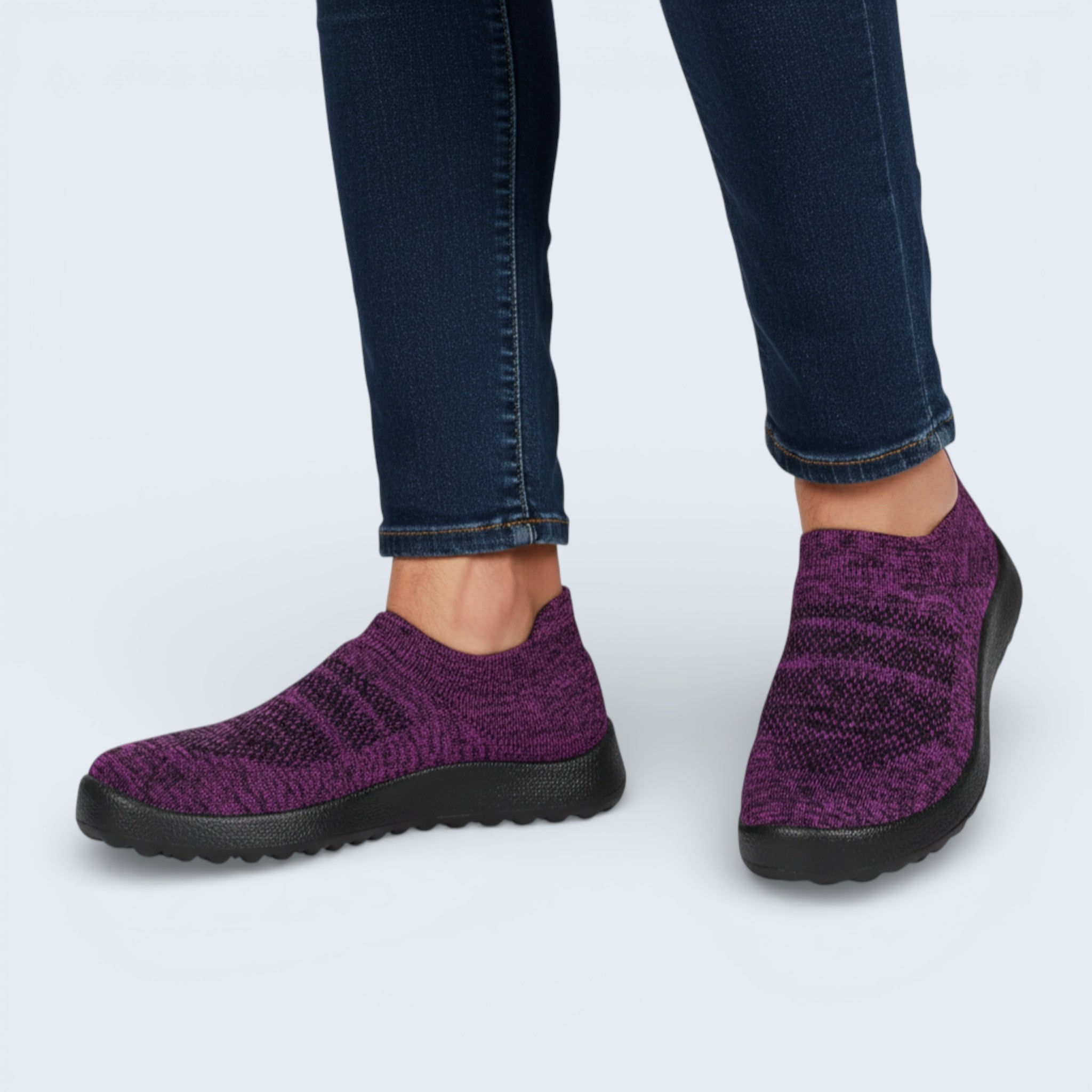 B&B Slip-On Shoes – Lightweight Breathable Cushioned Design for Everyday Comfort