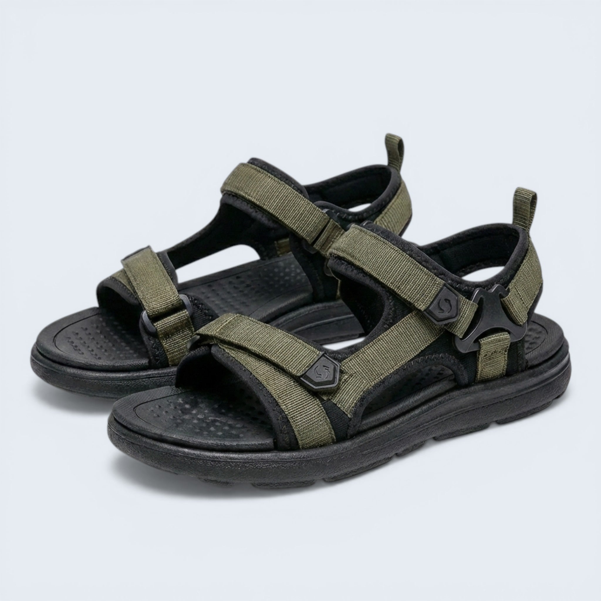 B&B Men’s Walking Sandals – Breathable Adjustable Design for Outdoor Use and Travel