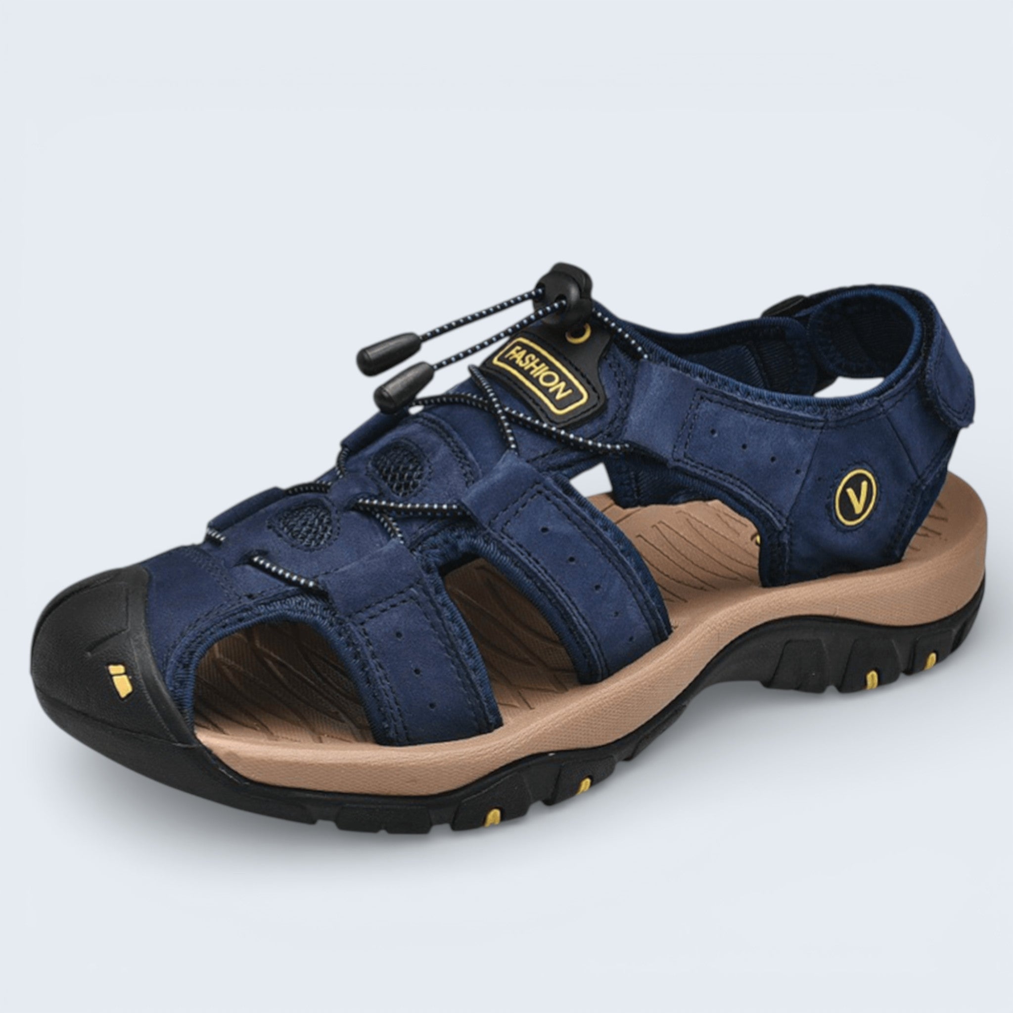 B&B Men Walking Sandals – Breathable and Cushioned Everyday Comfort