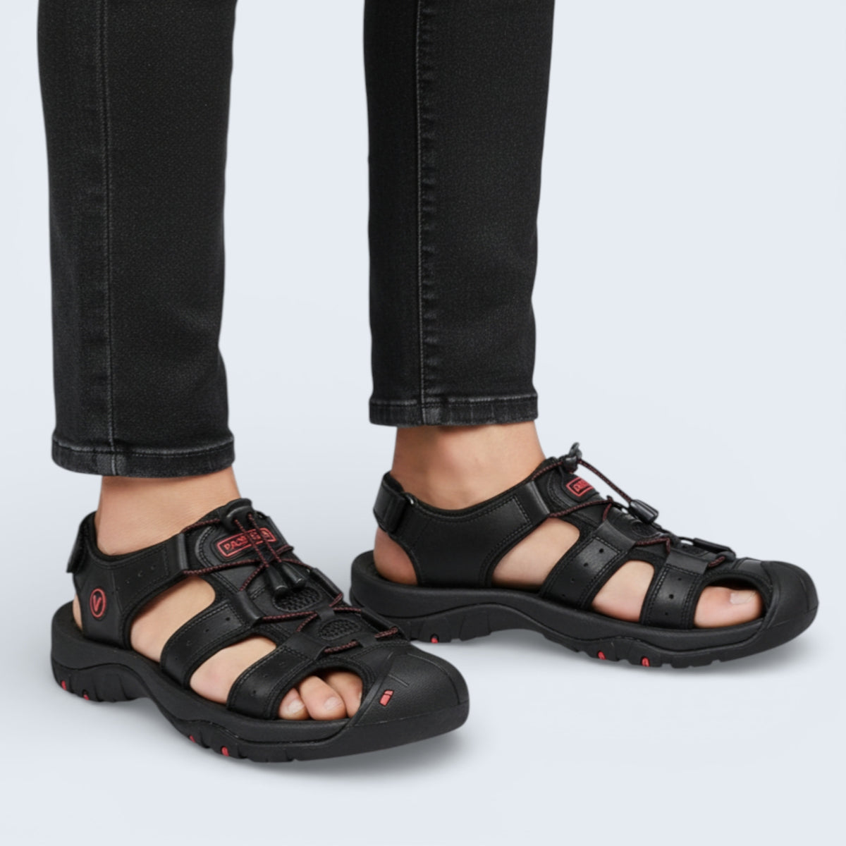 Sandales de marche pour hommes – Confort quotidien respirant et rembourré