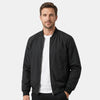Men's Bomber Jacket with Two Way Zip Closure