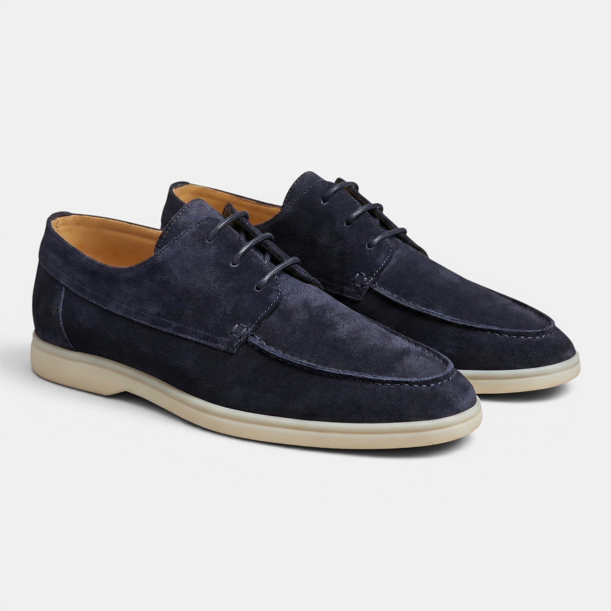 Chaussures décontractées à lacets pour homme avec semelle flexible