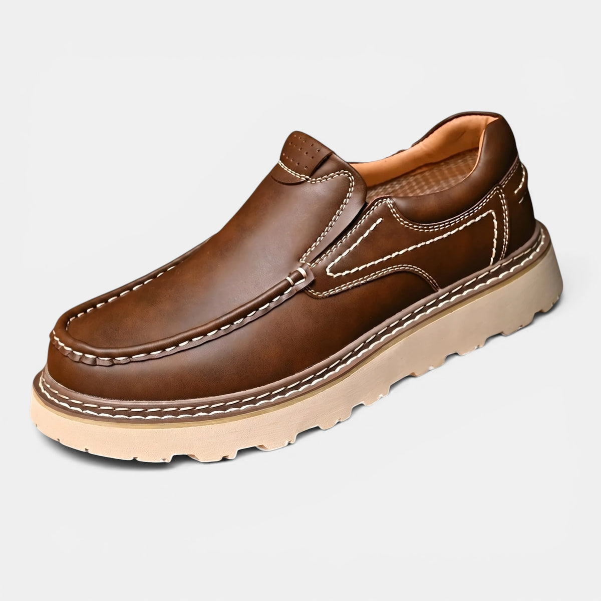 Mocassins décontractés pour homme avec semelle flexible pour usage quotidien