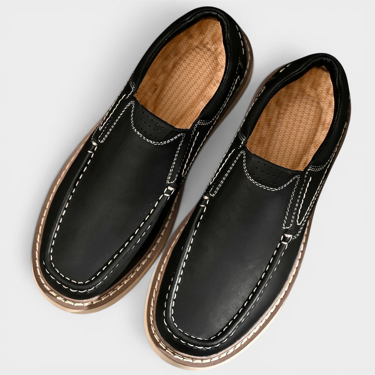 Mocassins décontractés pour homme avec semelle flexible pour usage quotidien
