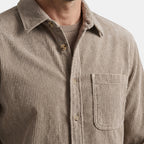 Surchemise décontractée pour homme avec col classique