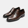 Men's Cap Toe Oxford Shoes with Classic Finish