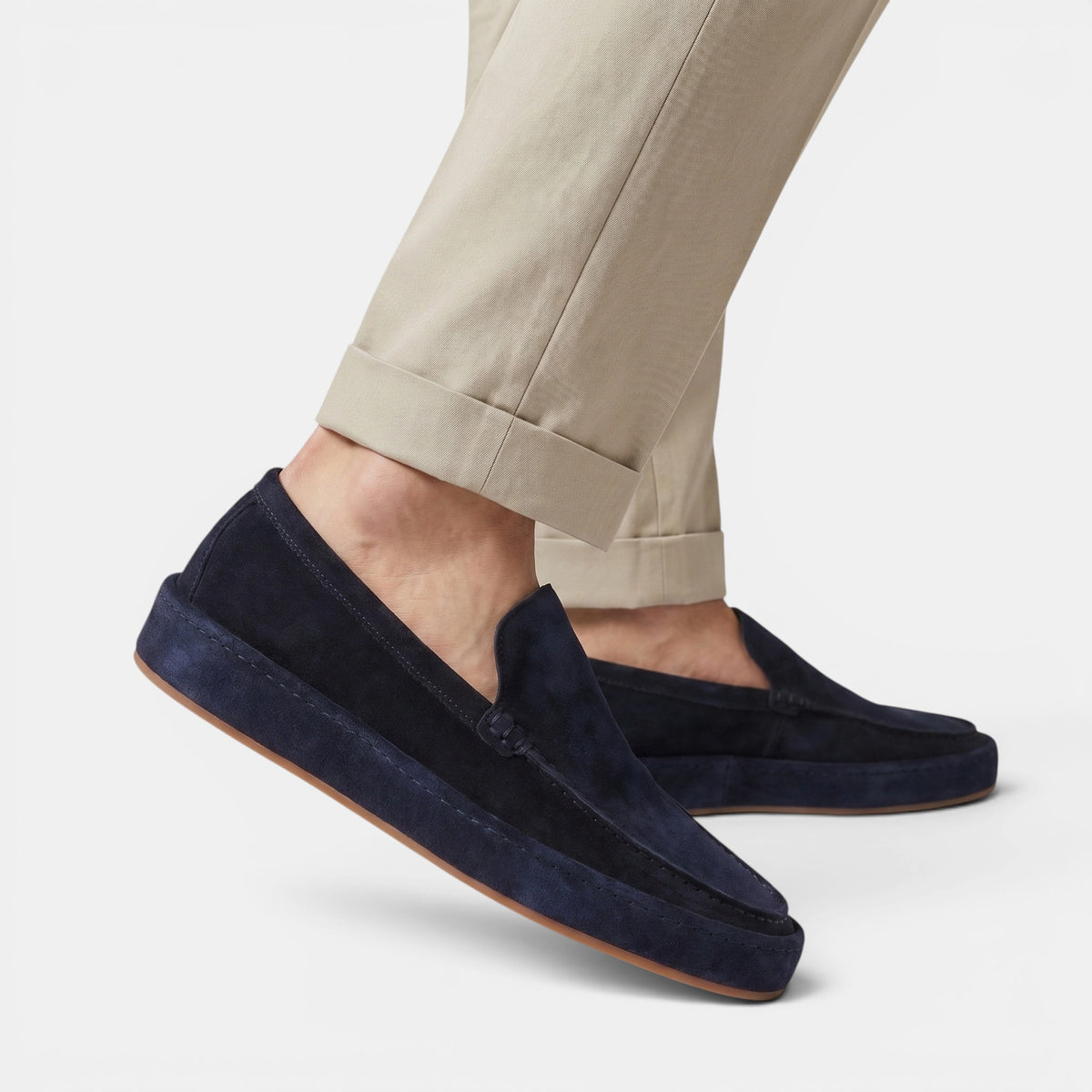 Mocassins classiques pour homme à enfiler, pour une tenue chic et décontractée