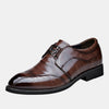 Men's Formal Loafers with Refined Toe Detailing