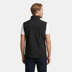 Gilet homme entièrement zippé à col montant