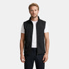 Men's Full Zip Vest with Stand Collar