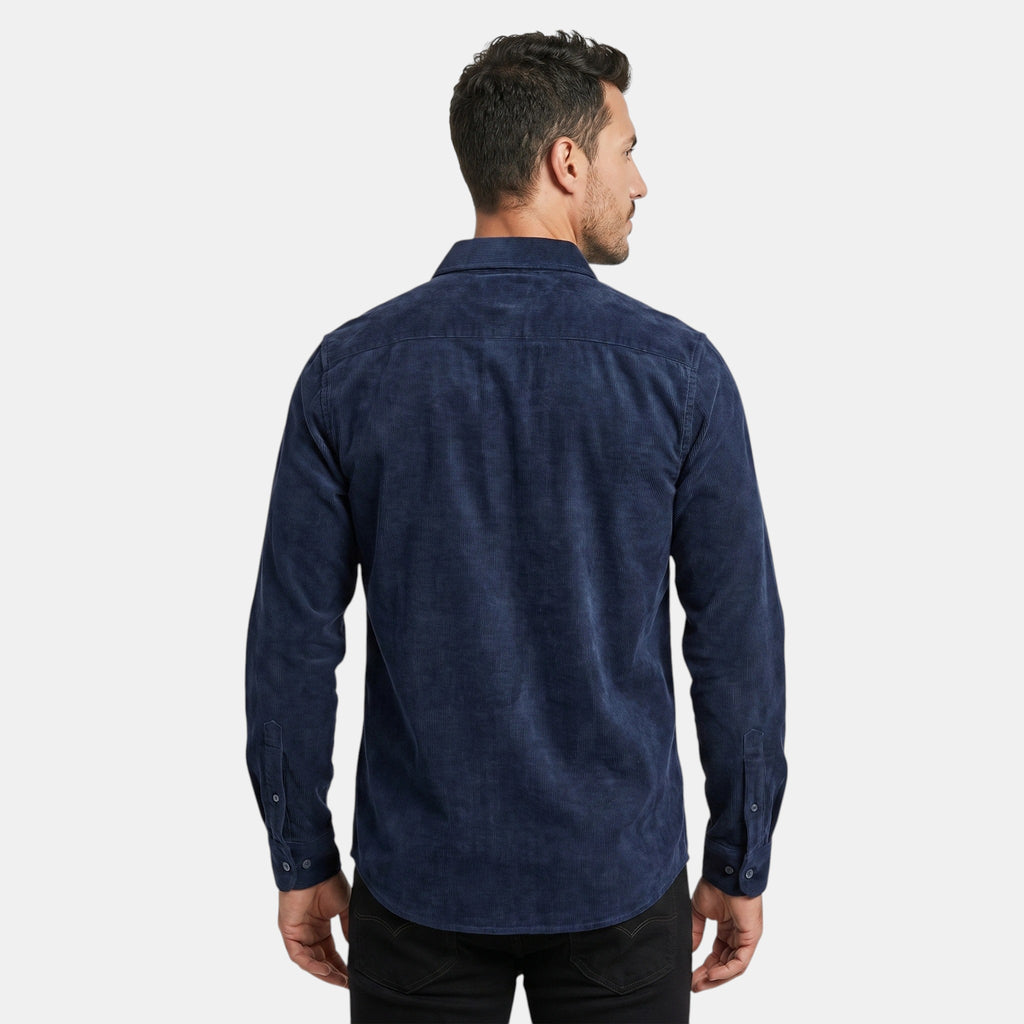 Surchemise décontractée à manches longues pour homme pour un usage quotidien