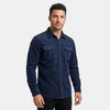 Men's Long Sleeve Casual Overshirt for Everyday Wear
