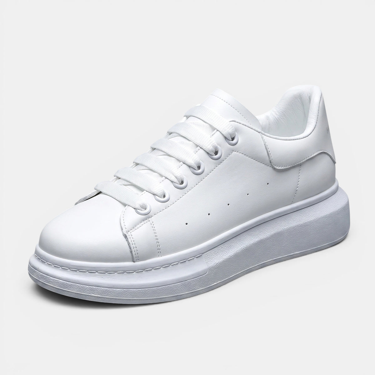Baskets minimalistes à lacets pour homme, à porter au quotidien