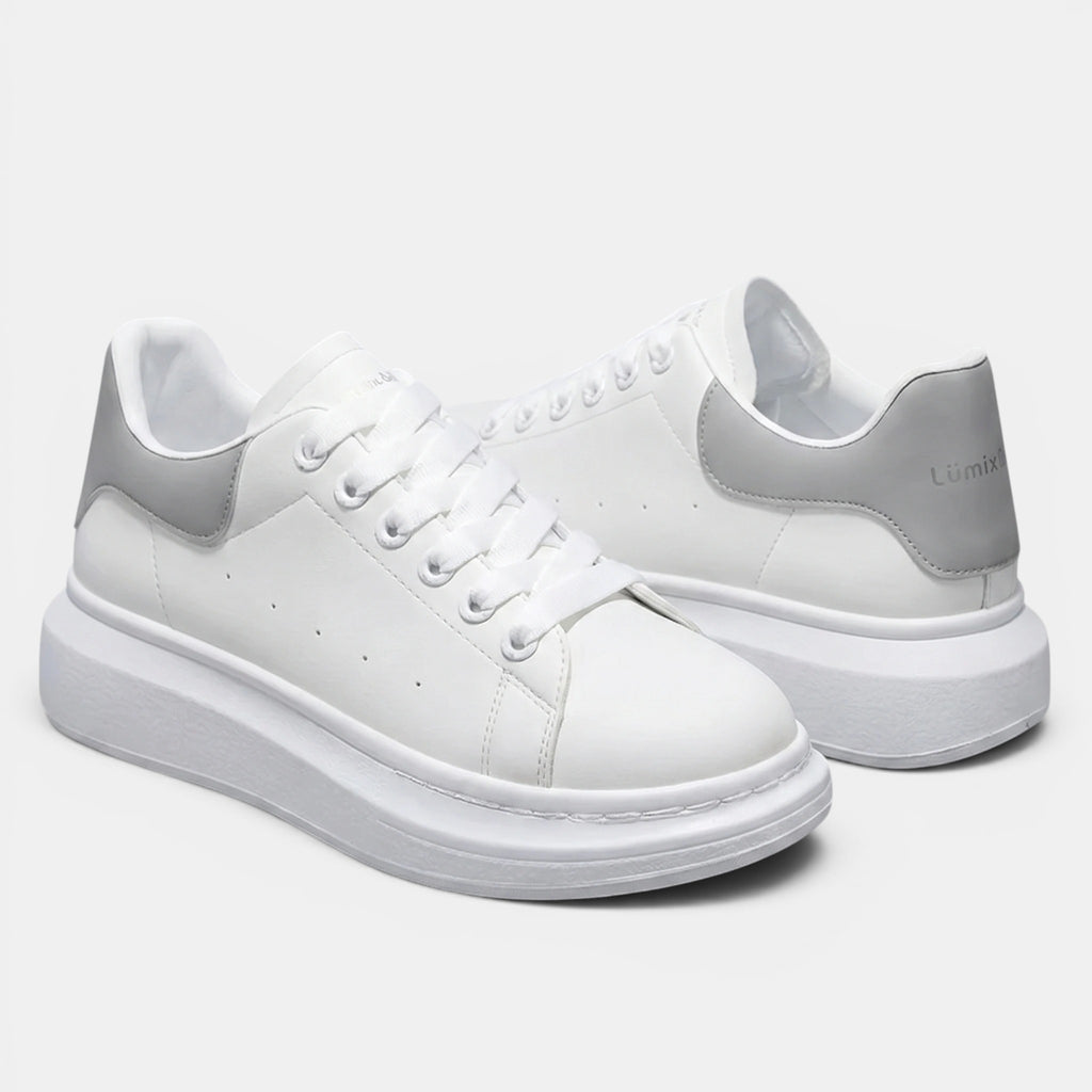 Baskets minimalistes à lacets pour homme, à porter au quotidien
