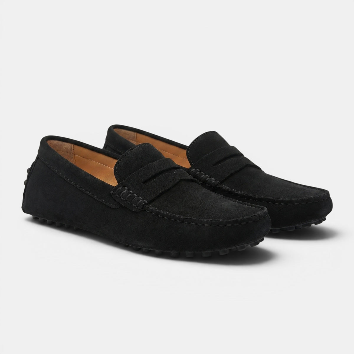 Mocassins penny pour homme confortables à enfiler