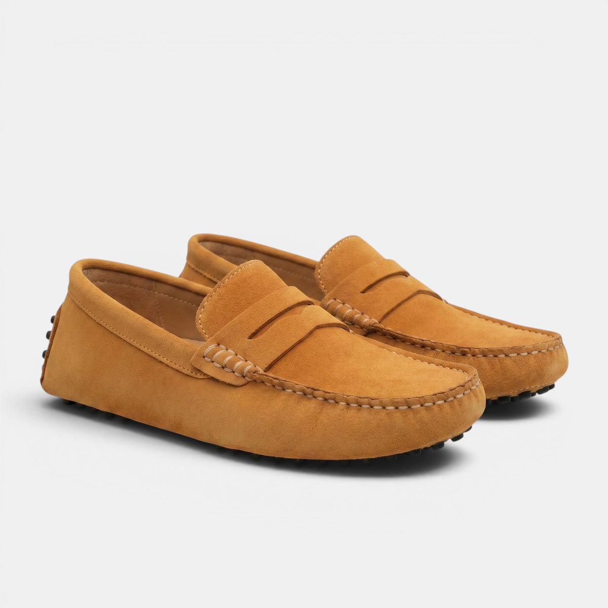 Mocassins penny pour homme confortables à enfiler