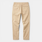 Pantalon homme coupe classique à cordon de serrage et taille élastique