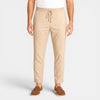 Men's Regular Fit Drawstring Trousers with Elastic Waist