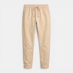 Pantalon homme coupe classique à cordon de serrage et taille élastique