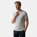 T-shirt homme à manches courtes et col rond