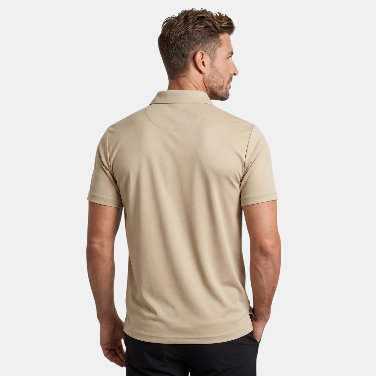 Polo ajusté pour homme, pour tous les jours