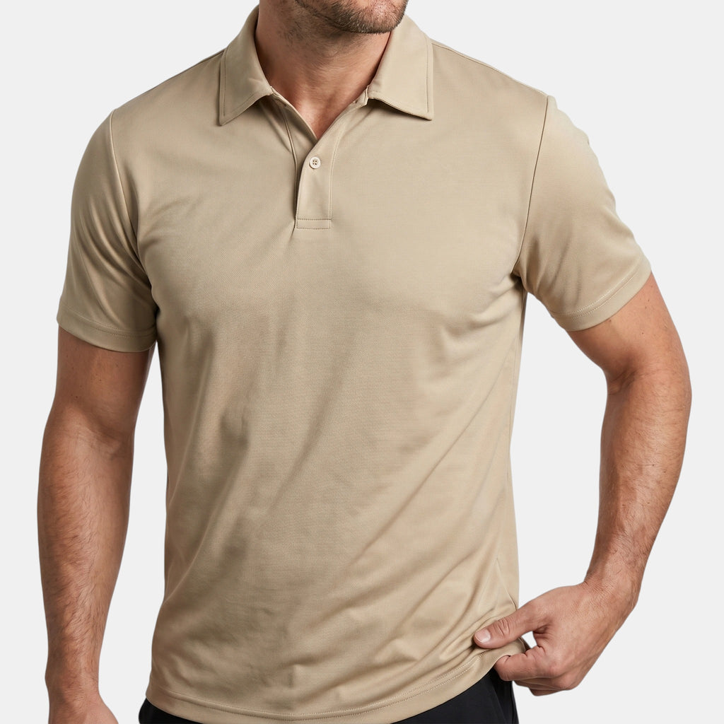 Polo ajusté pour homme, pour tous les jours