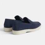 Mocassins pour homme à enfiler avec semelle contrastante