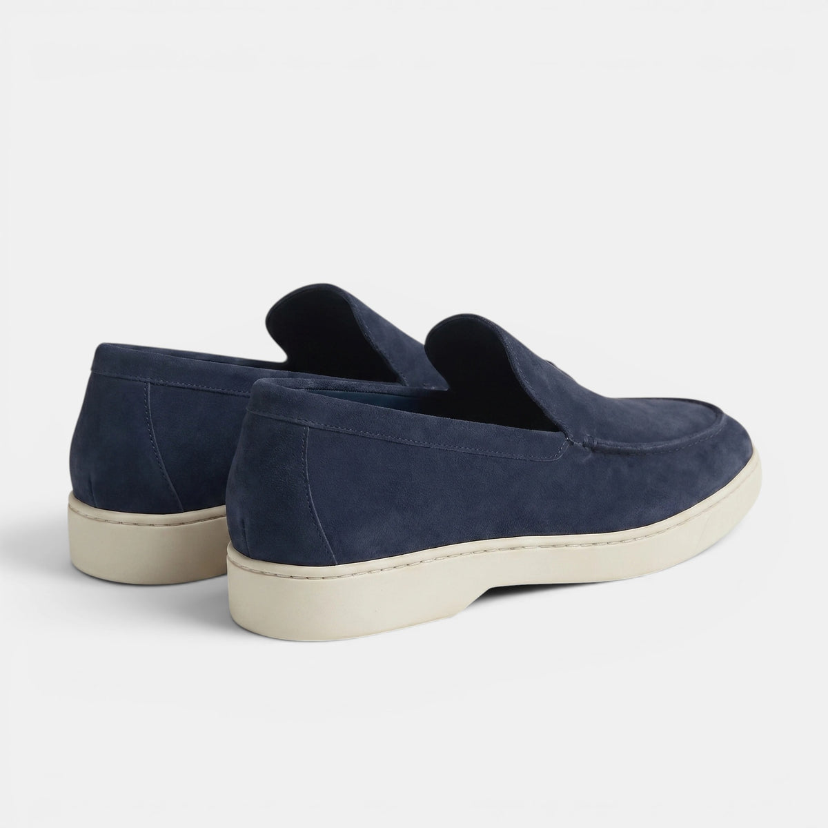 Mocassins pour homme à enfiler avec semelle contrastante