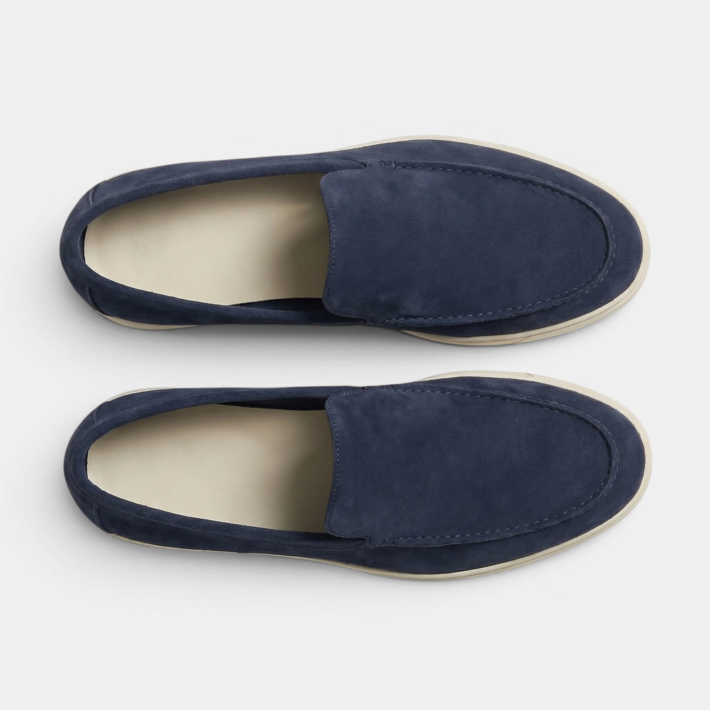 Mocassins pour homme à enfiler avec semelle contrastante