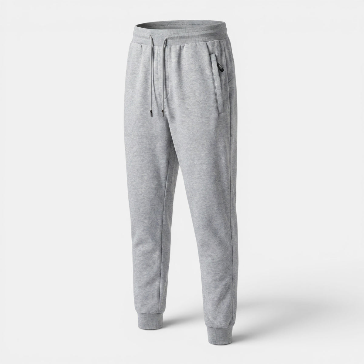 Men's Tapered Jogger Pants with Zip Pockets