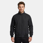 Blouson homme zippé à col montant