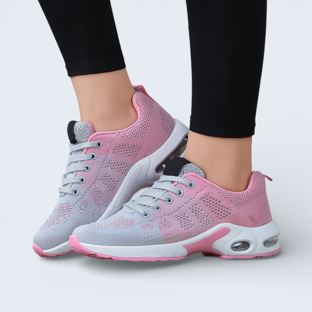 B&B Women's Air Cushion Walking Trainers — Lightweight & Breathable All-Day Comfort