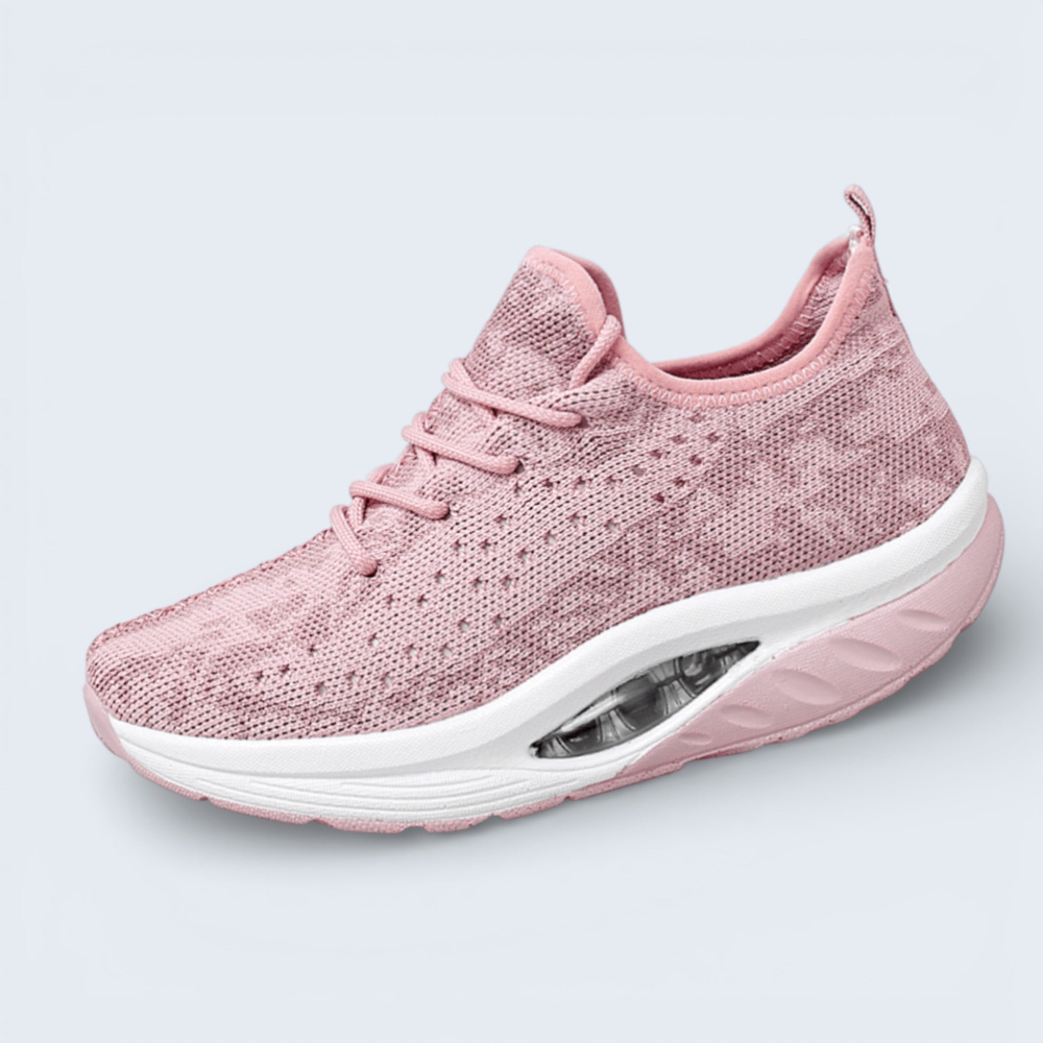 B&B Lightweight Walking Trainers – Breathable Knit & Air-Cushioned Sole