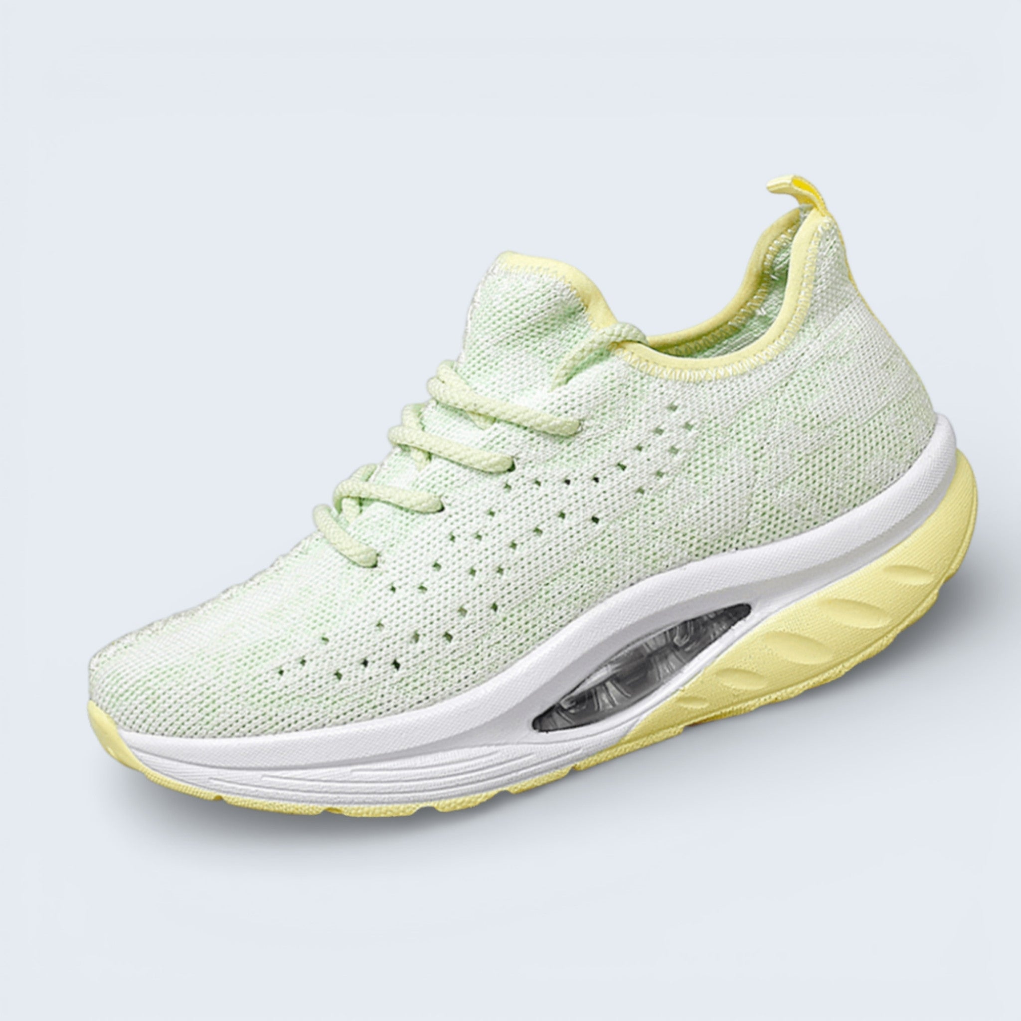 B&B Lightweight Walking Trainers – Breathable Knit & Air-Cushioned Sole