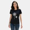 Women's Casual Graphic Crew Neck T Shirt