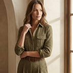 Combinaison utilitaire classique à carreaux pour femme