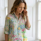 Robe midi florale pour femmes, coupe décontractée élégante