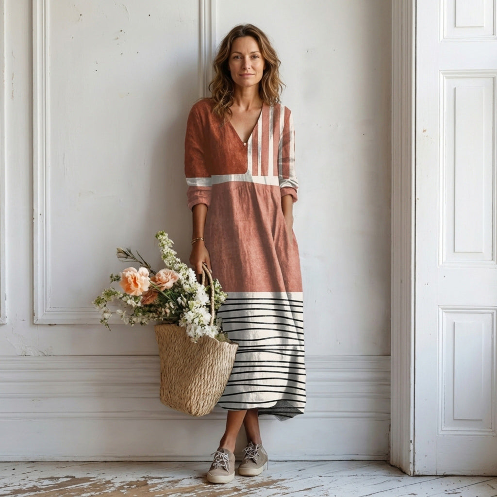 Women's Relaxed Maxi Dress Elegant Everyday Style