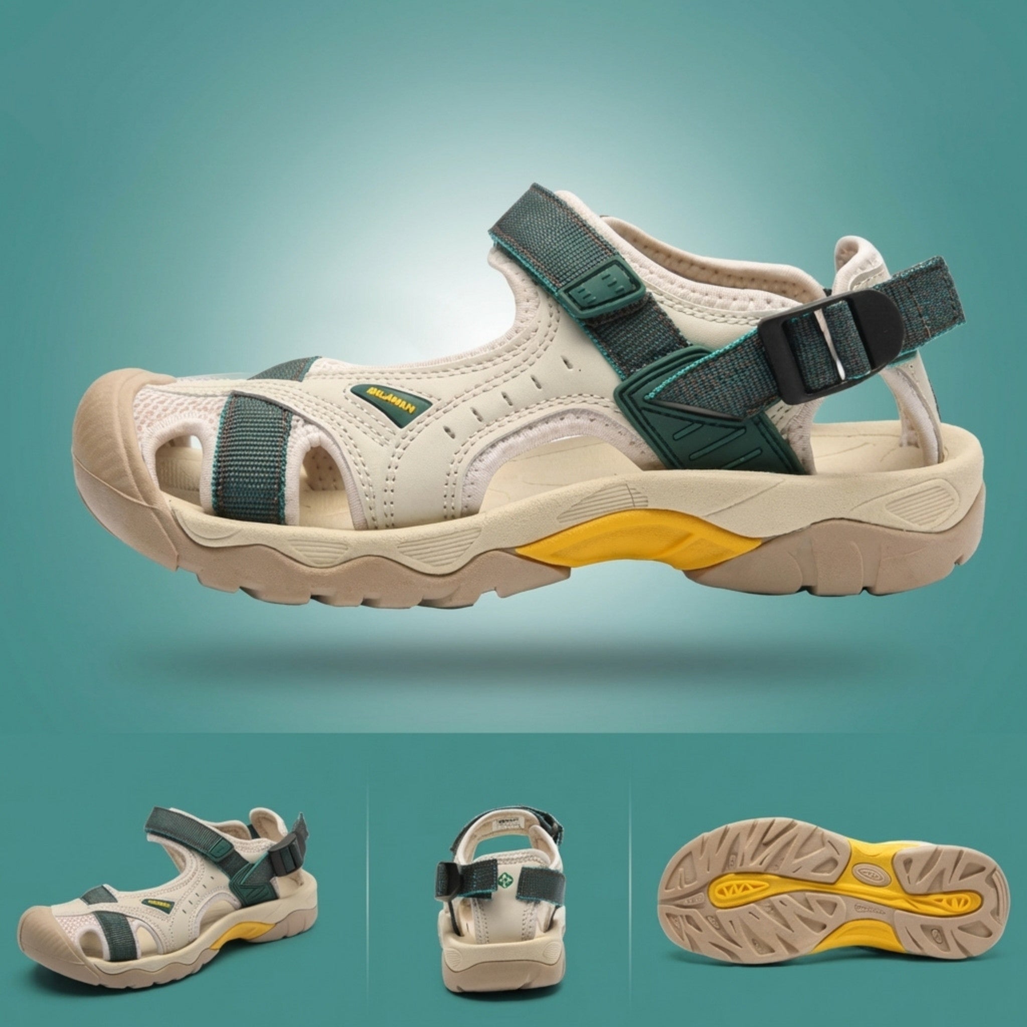 B&B Women's Sandals – Lightweight Adjustable for Walking