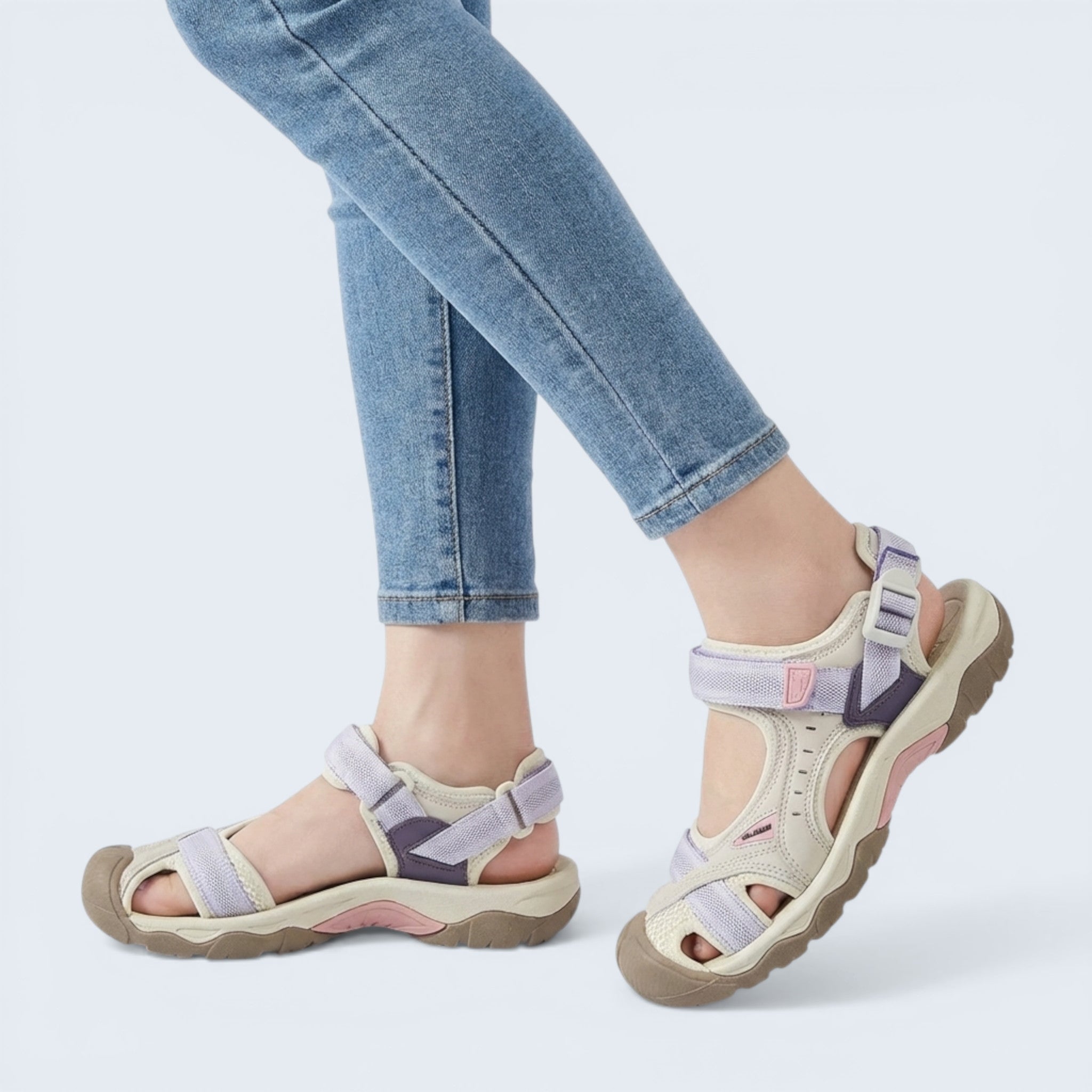 B&B Women's Sandals – Lightweight Adjustable for Walking