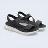 Women's Strap Sandals – Elastic Cross Straps Lightweight Everyday Comfort