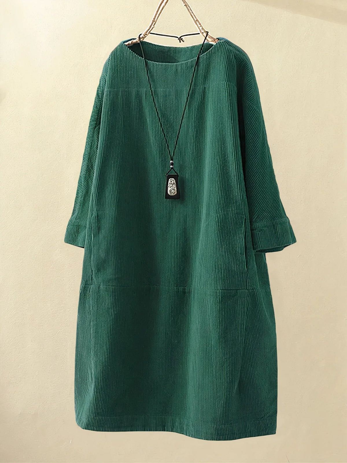 Robe midi décontractée pour femmes, coupe ample et confortable