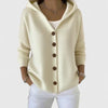 Cardigan à capuche et coupe décontractée pour un style quotidien sans effort