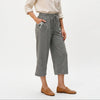 Jupe-culotte femme 3/4 ample avec poches, pour un confort quotidien